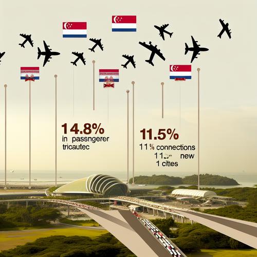 Read more about the article 2024년 싱가포르 창이 공항, 코로나 이전 수준으로 승객 이동 회복